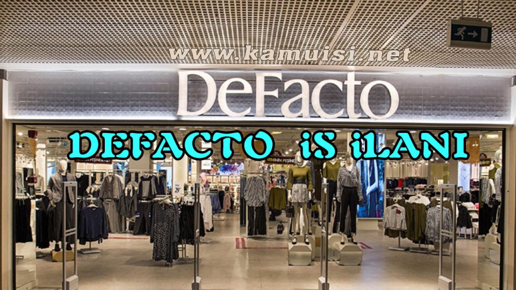 DeFacto İş İlanları