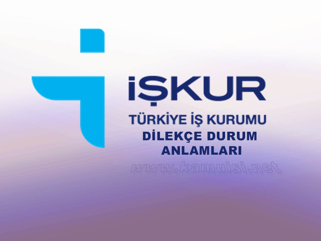 İŞKUR İŞSİZLİK DİLEKÇESİ