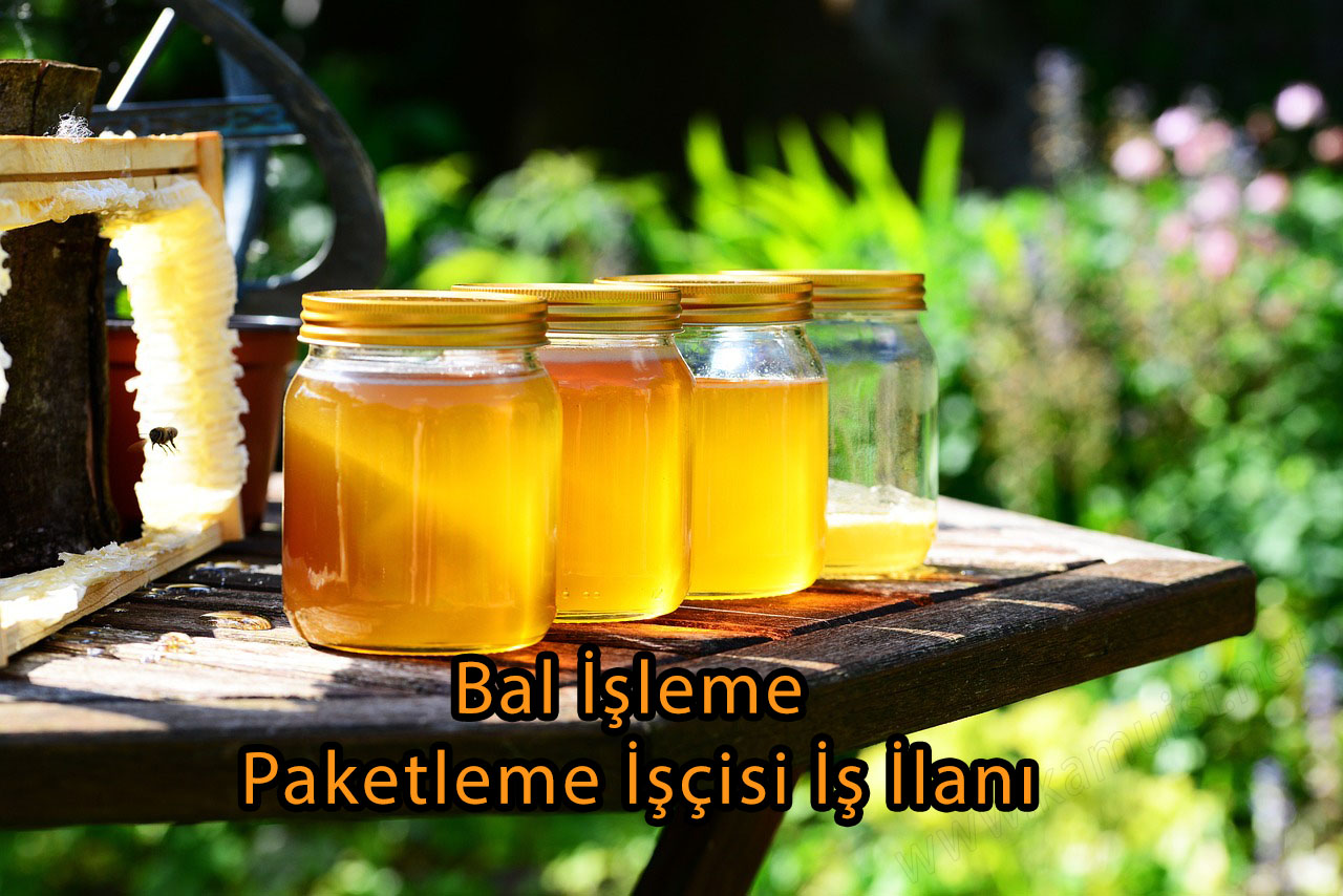 Bal İşleme ve Paketleme İşçisi İş İlanı